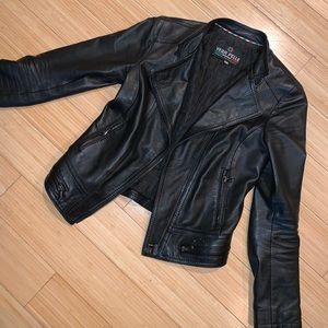 Leather jacket